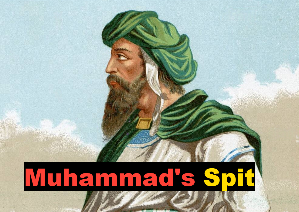 Muhammad's spit